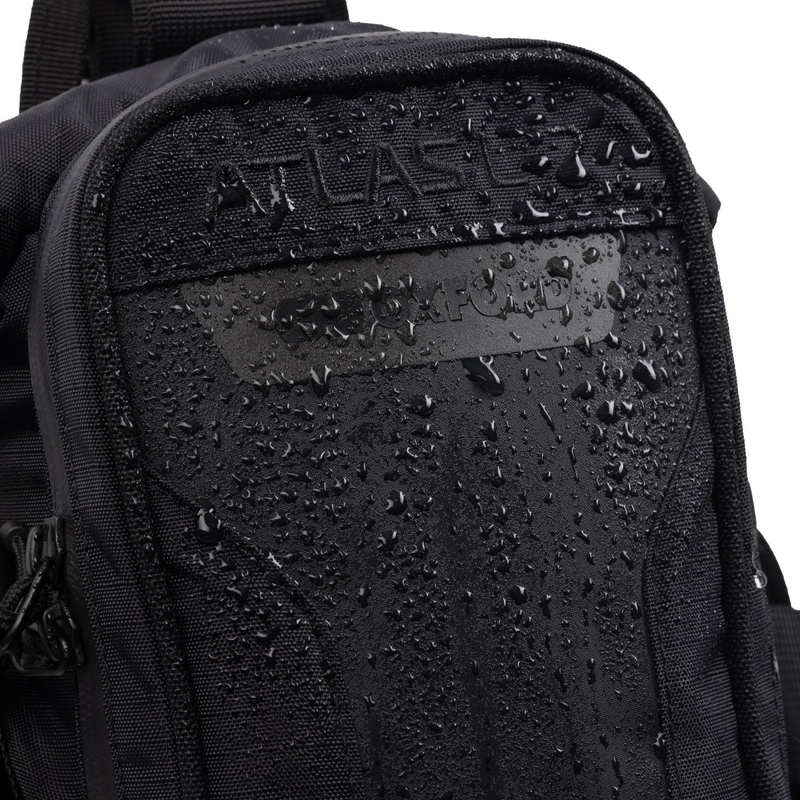 Bolsa de muslo Oxford Atlas L-2 negra de 2 l