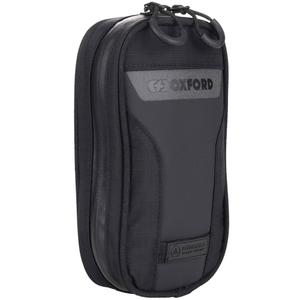 Bolsillo adicional para mochilas Oxford Atlas, negro, 0,8 l