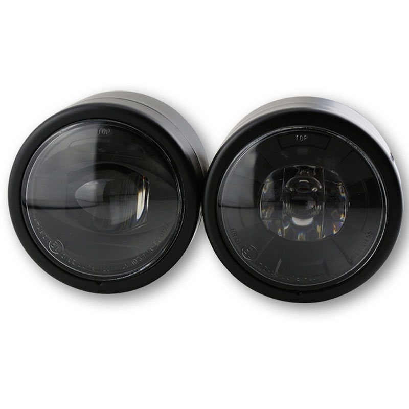 Faro delantero Highsider Smart Twin LED negro
