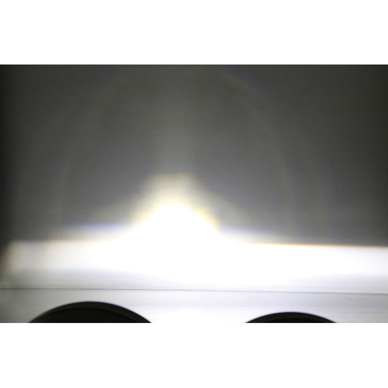 Faro delantero Highsider Smart Twin LED negro