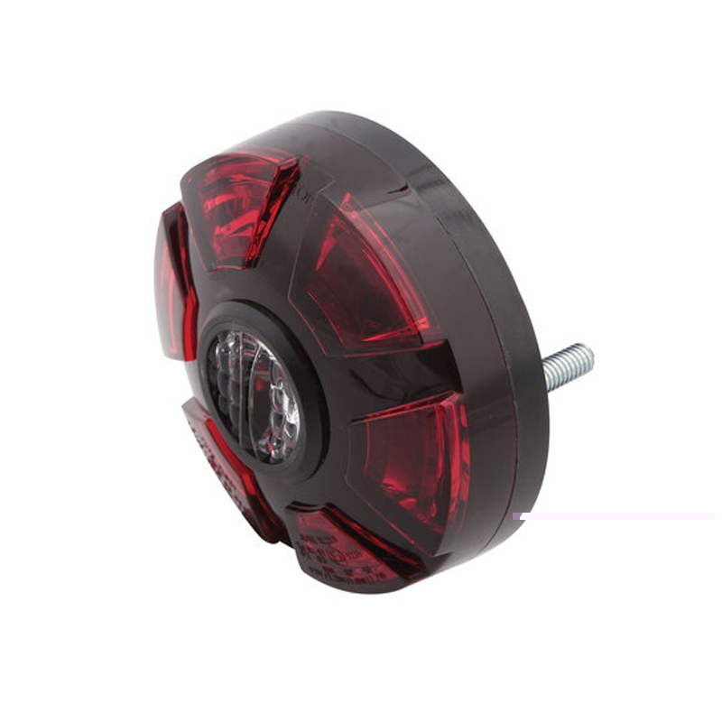 Luz trasera LED 3 en 1 Highsider Smart ATV, rojo-negro