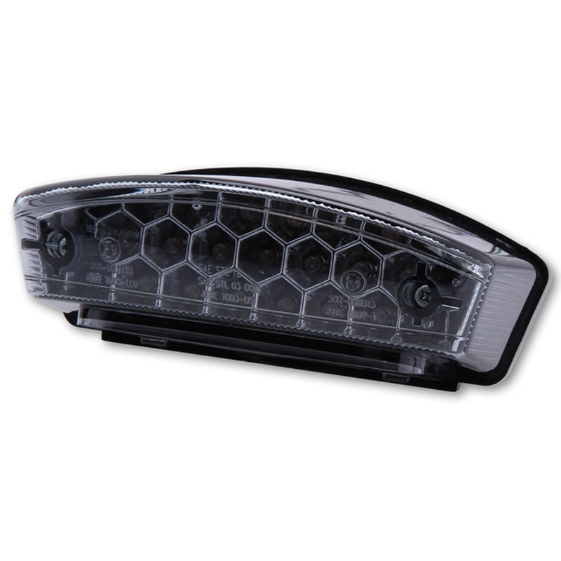 Luz trasera LED tintada para motocicleta Highsider Smart Monster