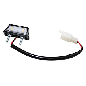Iluminación de matrícula Highsider Smart LED Plate negra