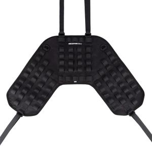 Sistema de portaequipajes para asiento de pasajero Oxford Nomad, grande, negro