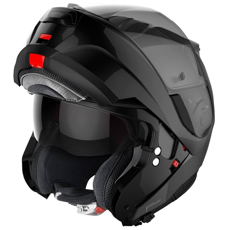 Casco de moto abatible Nolan N100-6 Classic N-COM 3 negro
