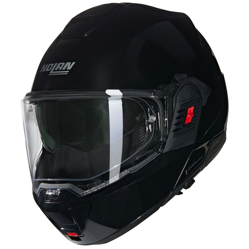 Casco de moto abatible Nolan N120-1 Classico N-COM 301 negro