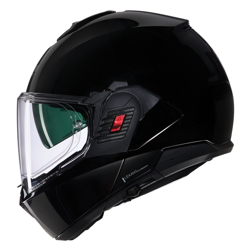 Casco de moto abatible Nolan N120-1 Classico N-COM 301 negro