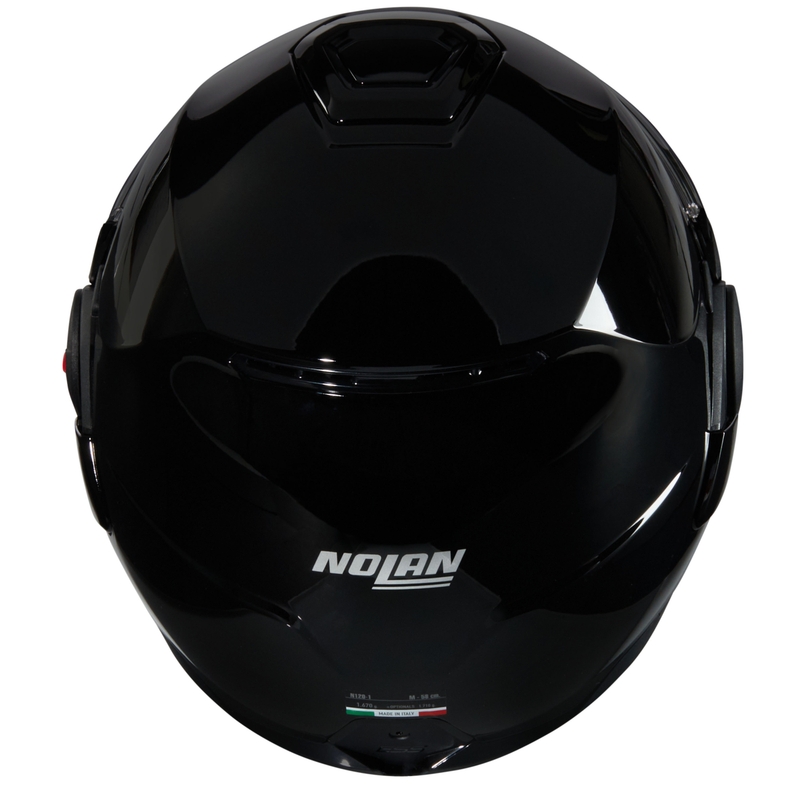 Casco de moto abatible Nolan N120-1 Classico N-COM 301 negro