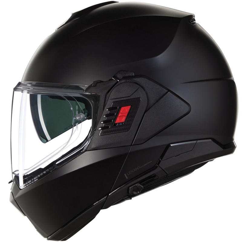 Casco de moto abatible Nolan N100-6 Classico N-COM 302 negro mate
