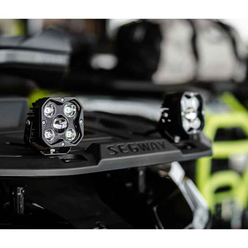 Luz LED SHARK LED Luz de conducción con láser LED 3,2" 40W negro