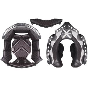 Interior de repuesto para casco de motocicleta LS2 FF901, color negro