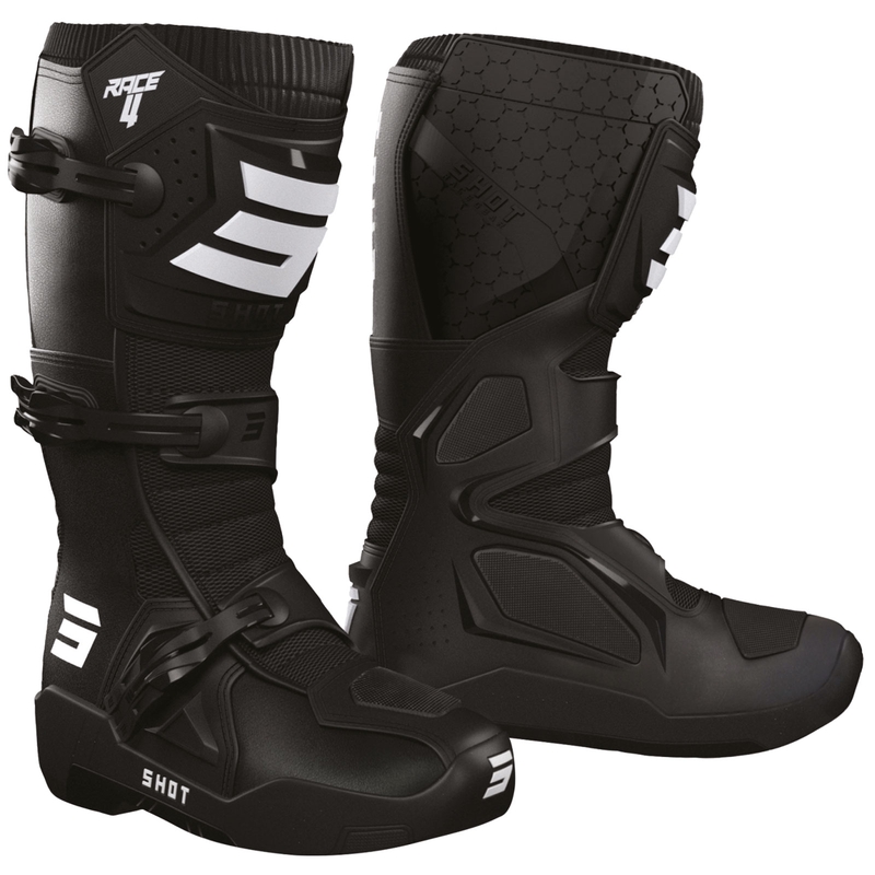 Botas de motocross Shot Race 4 negras