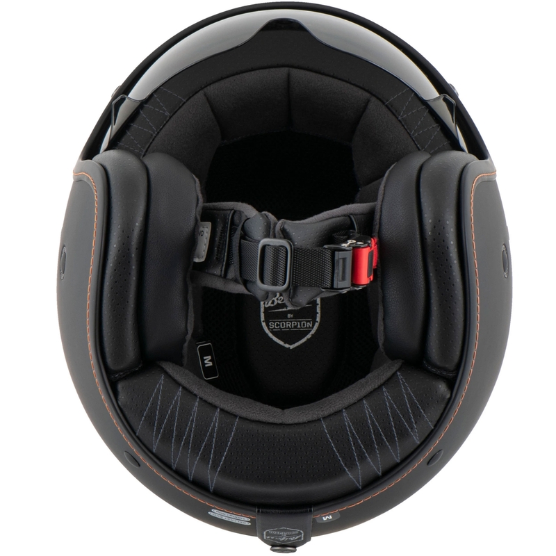Casco abierto SCORPION BELFAST EVO Sólido negro mate