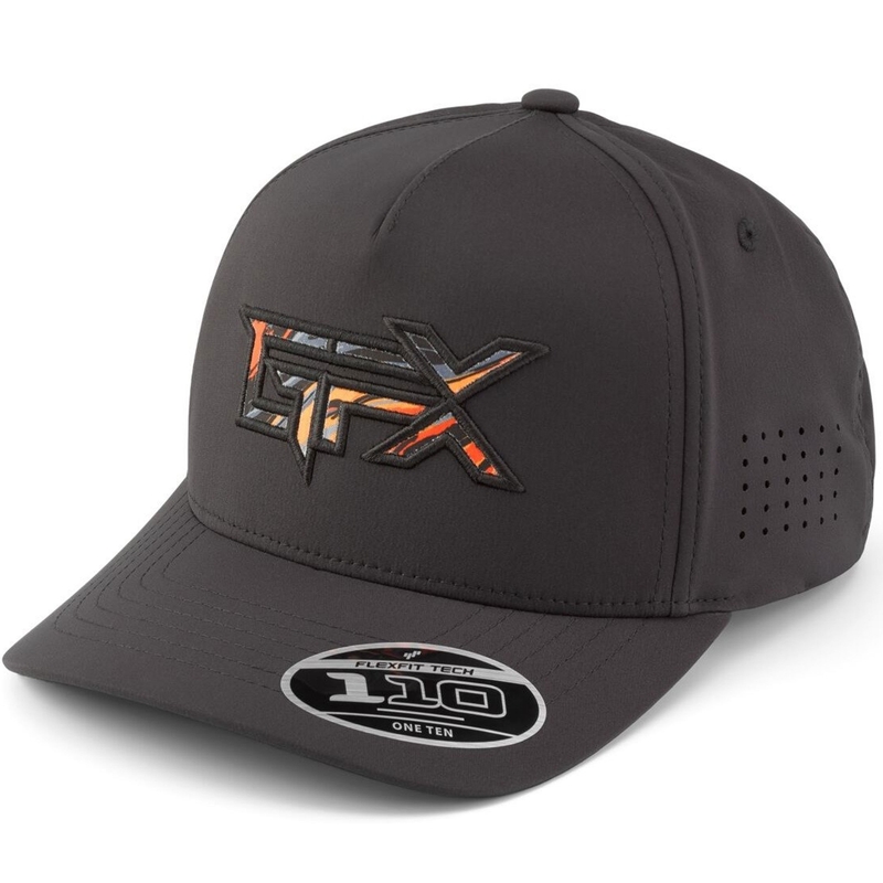 Gorra de camionero KTM GFX negra
