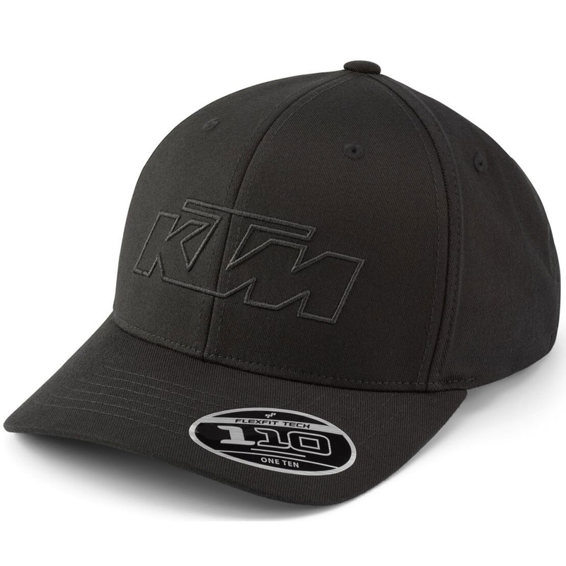 Gorra curva KTM Essential negra
