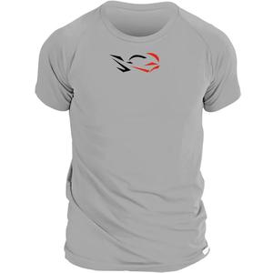 Camiseta funcional nanosilver® Ride con gris plata
