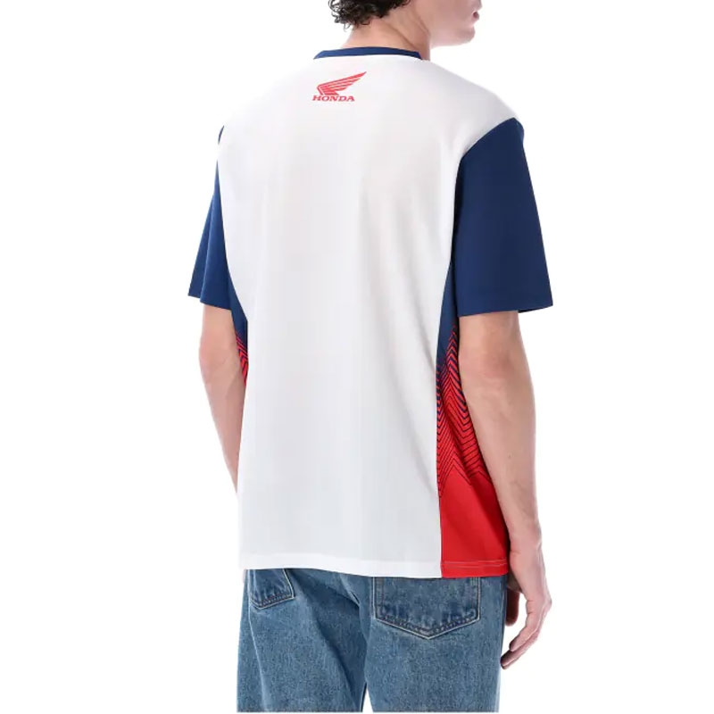 Camiseta técnica Honda HRC blanca