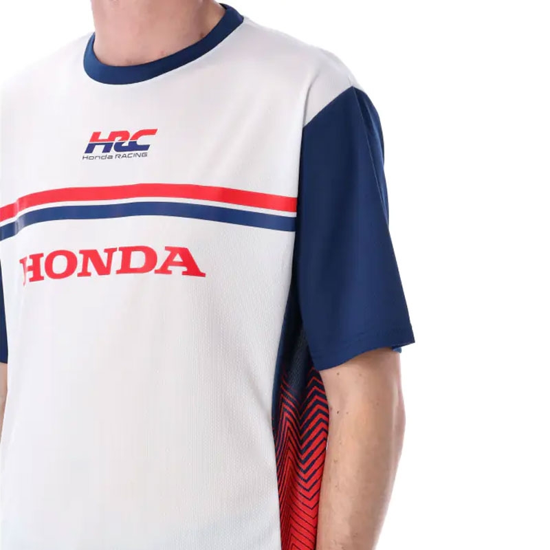 Camiseta técnica Honda HRC blanca