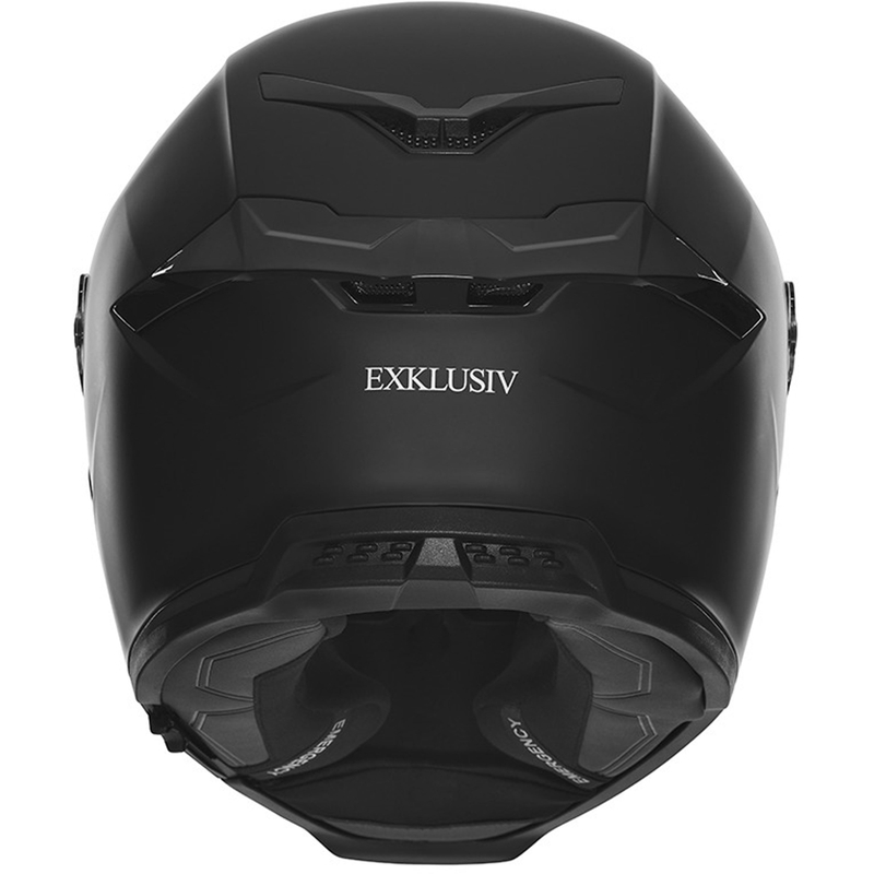 Casco integral de moto NOX Exlusiv Goliath negro mate