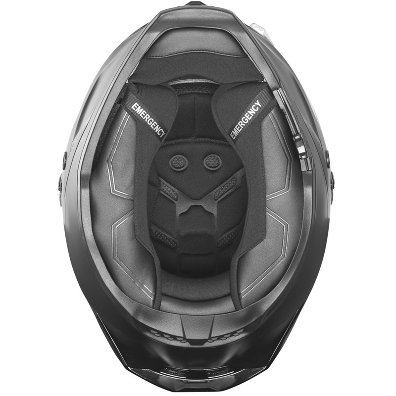 Casco integral de moto NOX Exlusiv Goliath negro mate