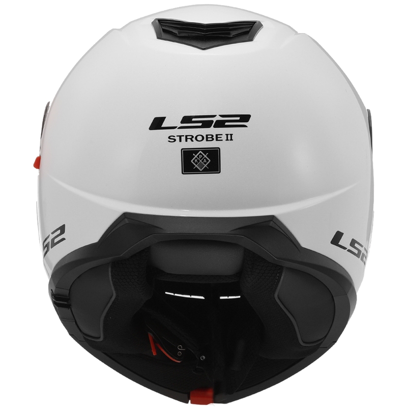 Casco abatible LS2 FF908 Strobe II blanco brillo