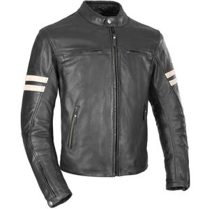 Chaqueta de moto Oxford Holton negra