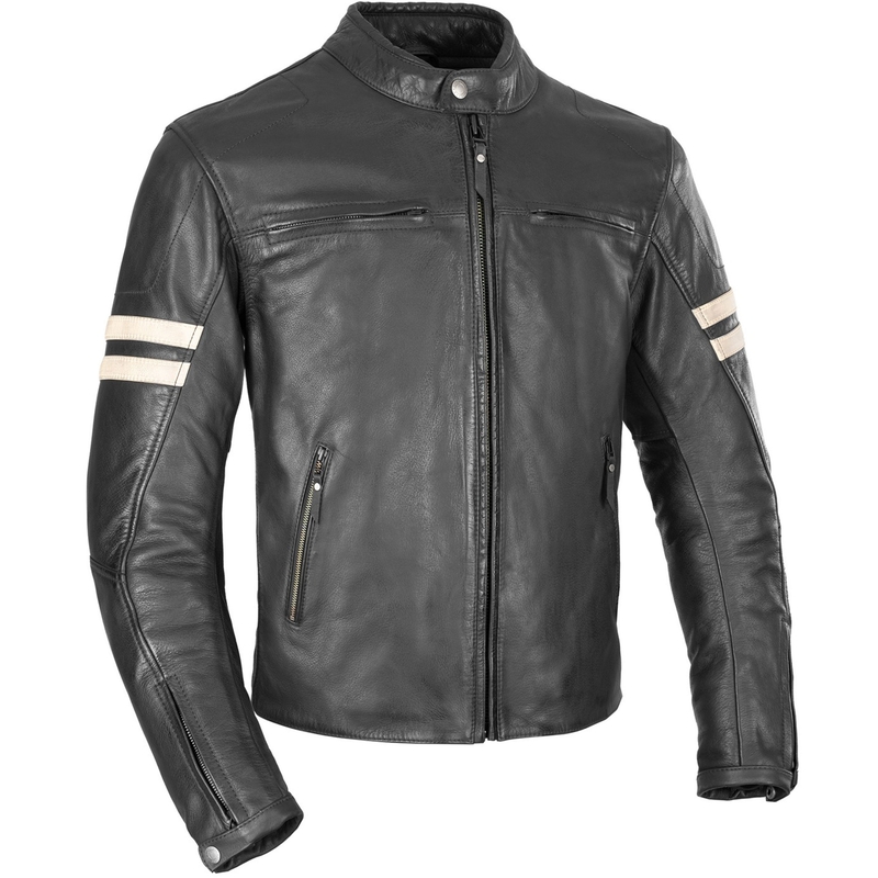 Chaqueta de moto Oxford Holton negra