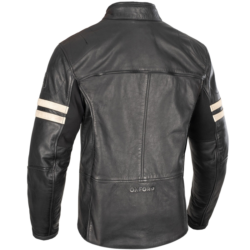 Chaqueta de moto Oxford Holton negra