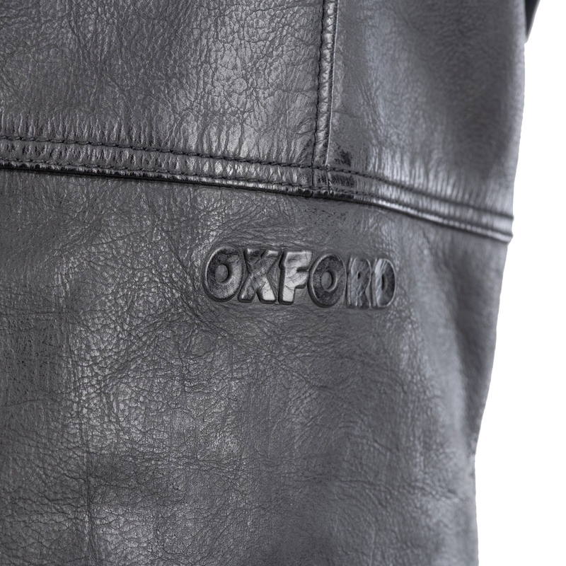 Chaqueta de moto Oxford Holton negra