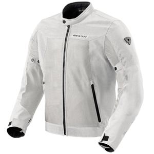 Chaqueta de moto Revit Eclipse 2 color plata