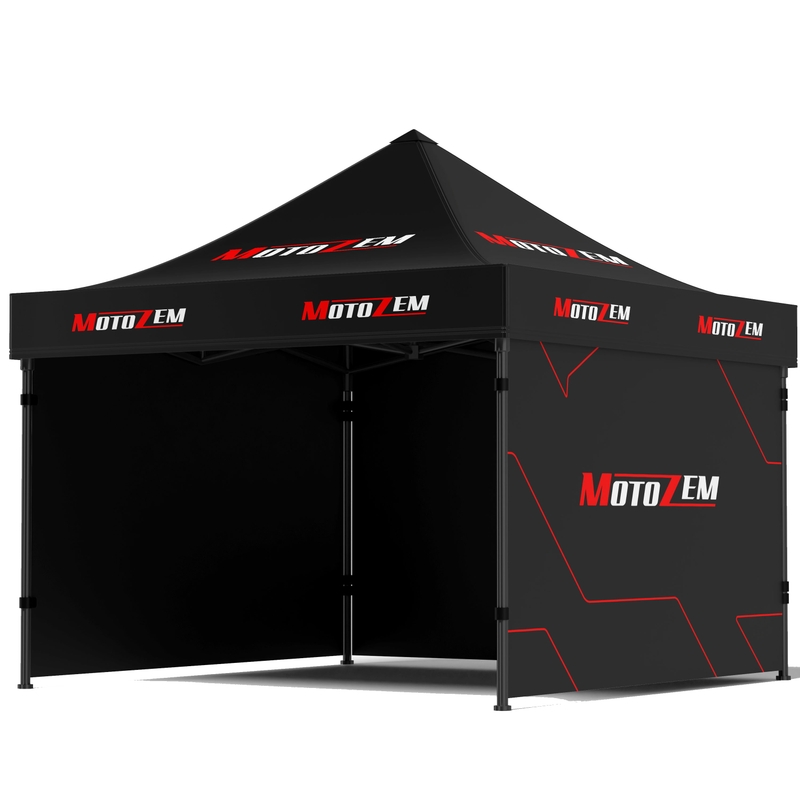 Tienda de carreras MotoZem Line negra