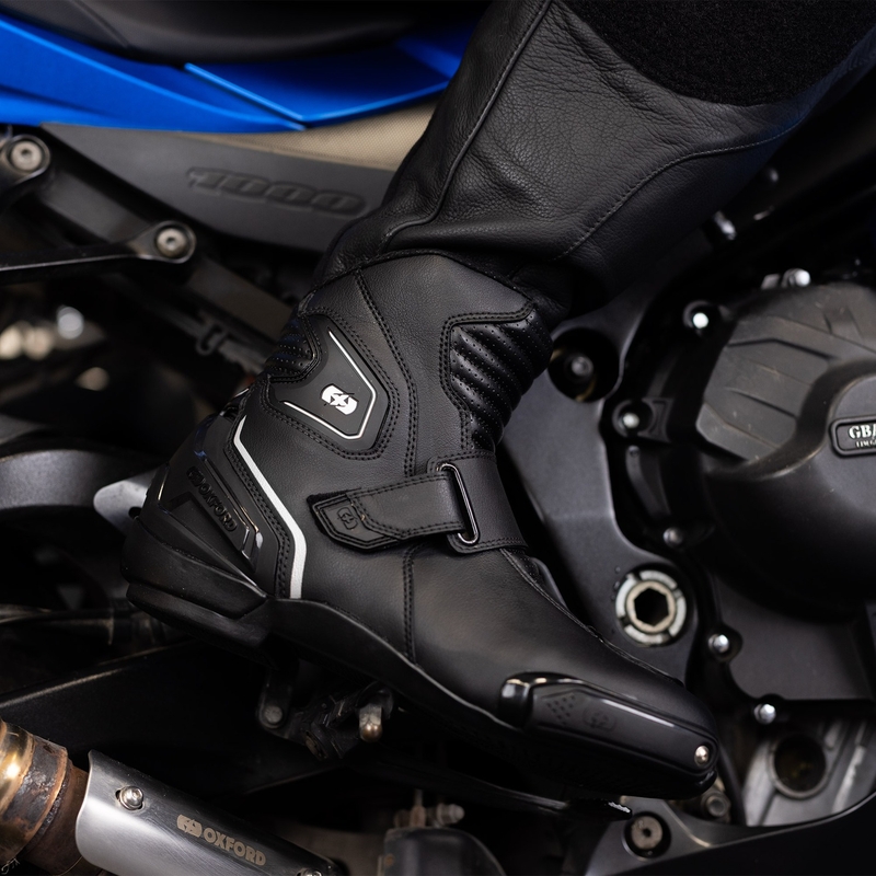 Botas de moto Oxford Omega Air Short negras