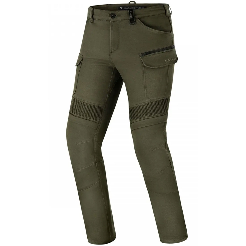Pantalones de moto Shima Giro 3.0 color caqui