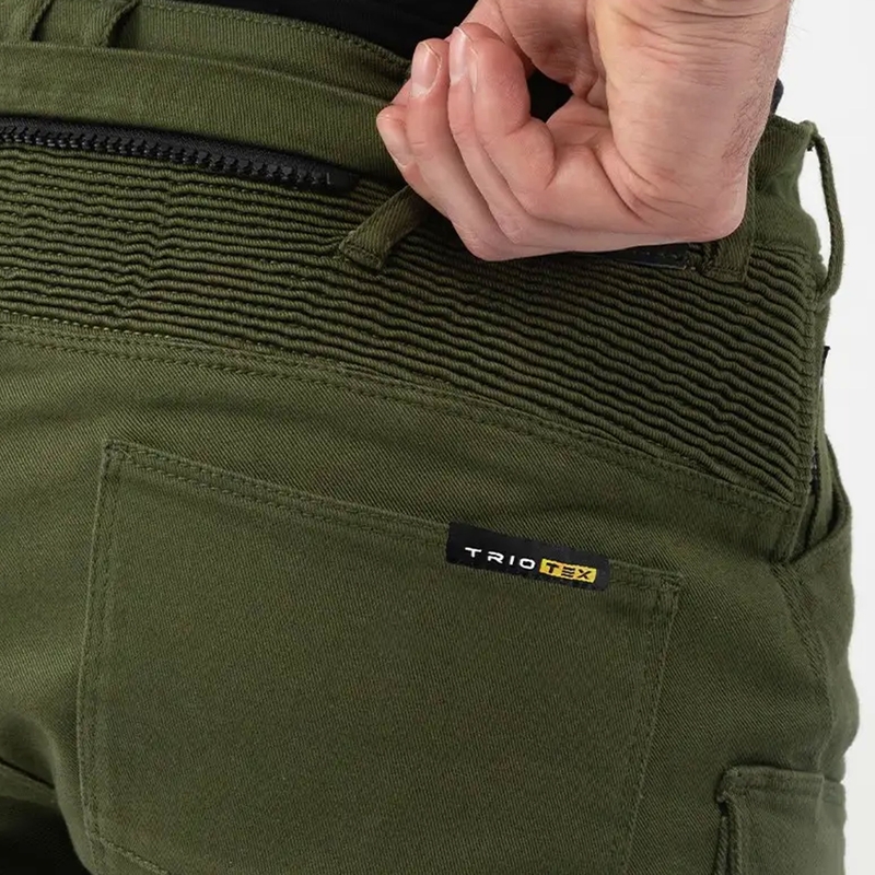Pantalones de moto Shima Giro 3.0 color caqui