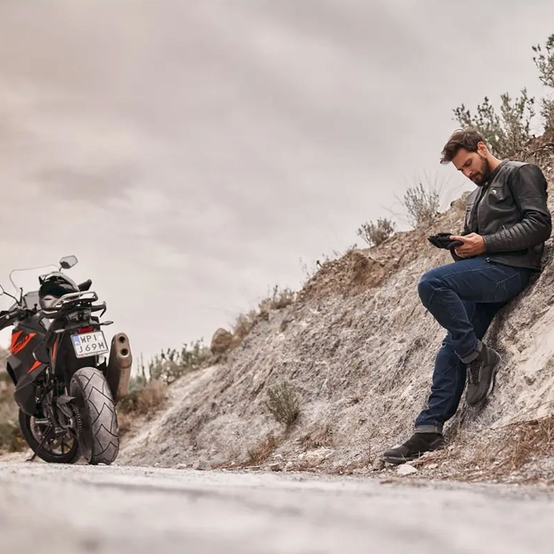 Chaqueta de moto Shima Winchester 2.0 negra