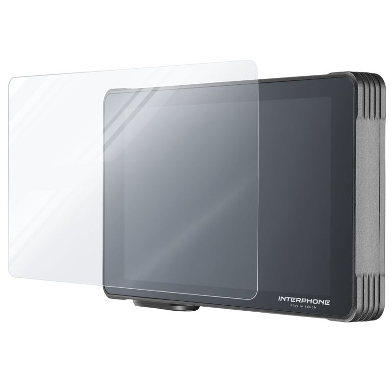 Cristal protector para pantalla Interphone Ridesync 5,5" transparente