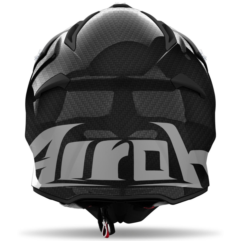 Casco de motocross Airoh Aviator ACE 2 Carbon negro brillante