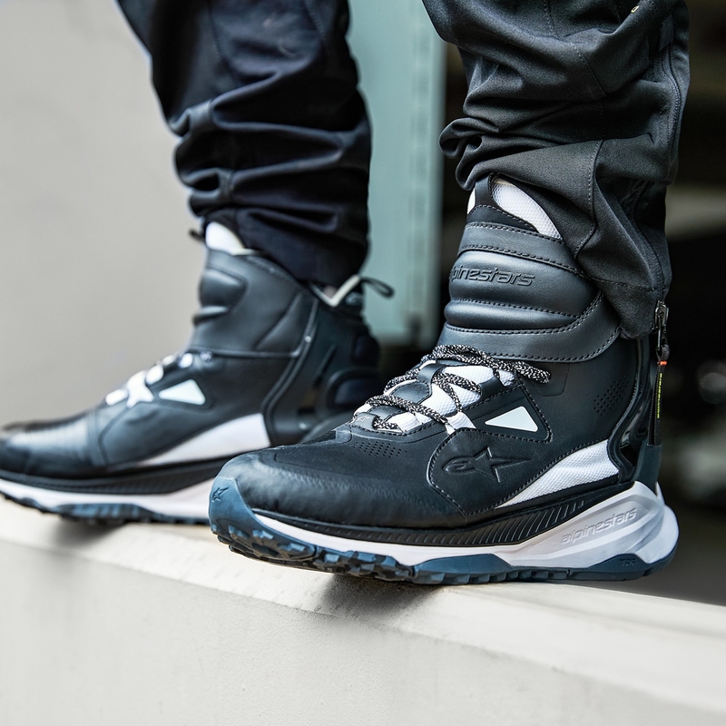 Botas de moto Alpinestars Speedstreet negro-blanco