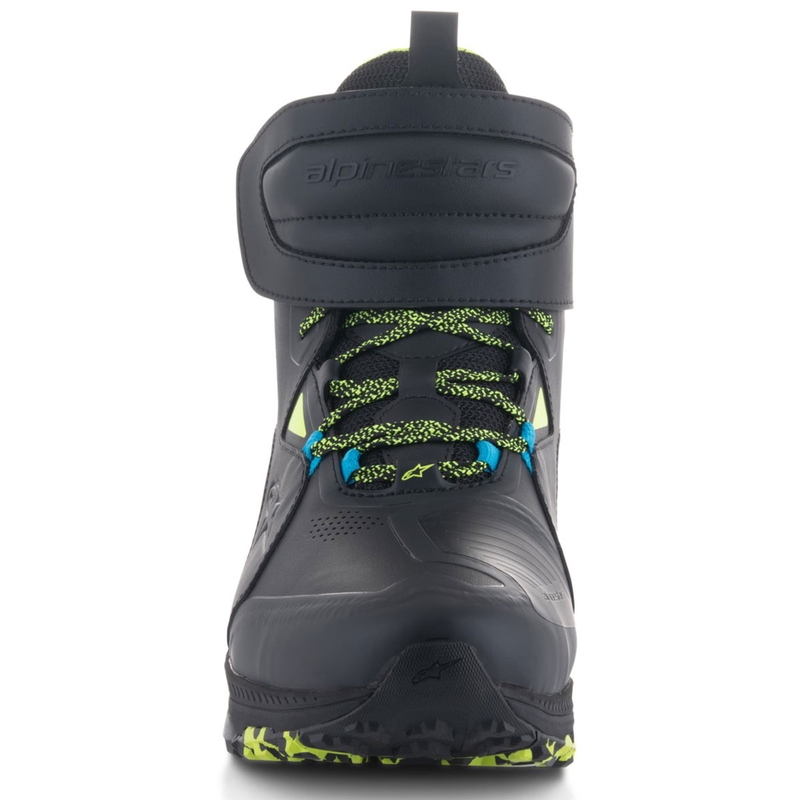 Botas de moto Alpinestars Speedstreet en negro, lima y azul