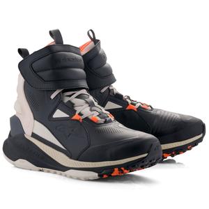 Botas de moto Alpinestars Speedstreet en negro-almendra-naranja