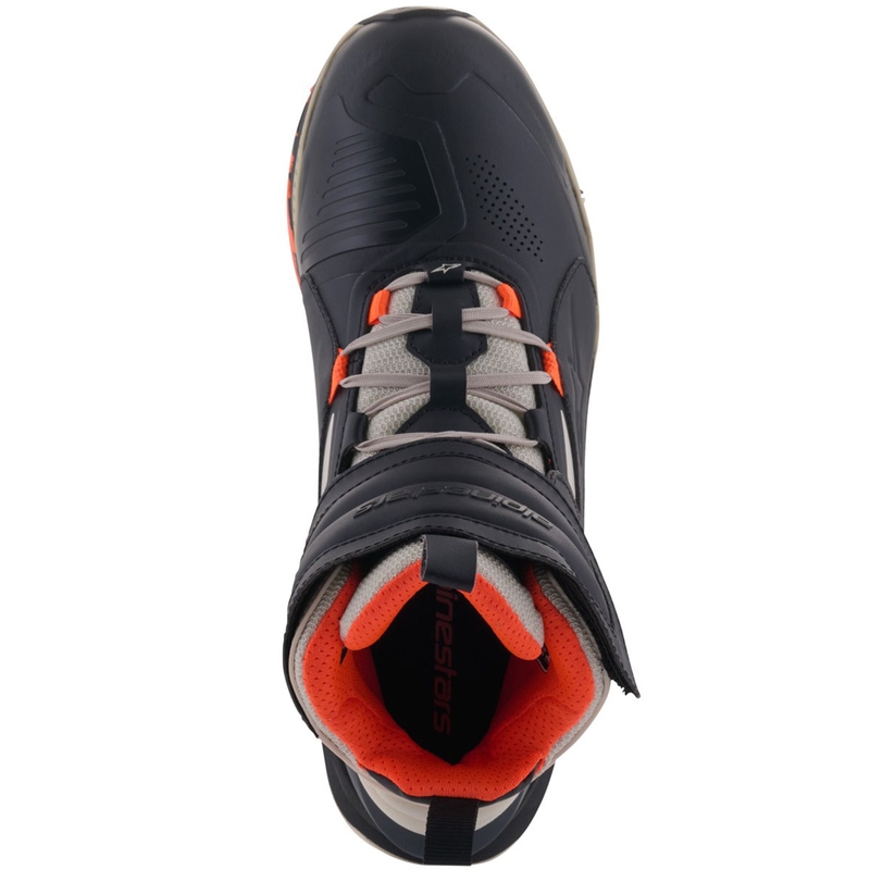 Botas de moto Alpinestars Speedstreet en negro-almendra-naranja