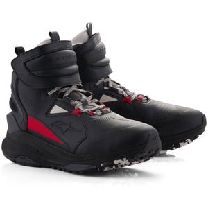 Botas de moto Alpinestars Speedstreet negro-beige-rojo