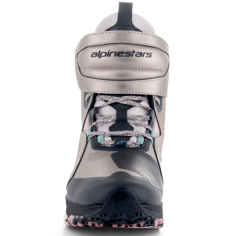 Botas de moto Alpinestars Speedstreet beige-coral-negro-azul
