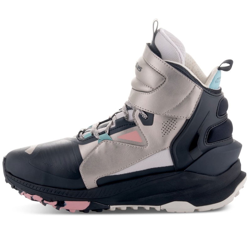 Botas de moto Alpinestars Speedstreet beige-coral-negro-azul