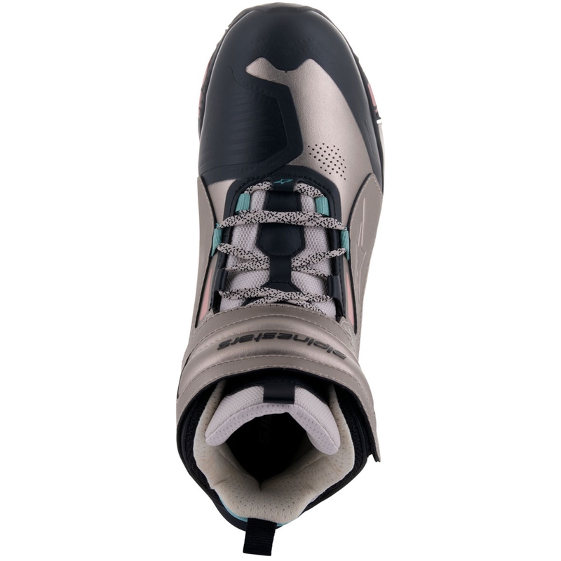 Botas de moto Alpinestars Speedstreet beige-coral-negro-azul