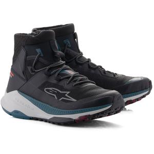 Botas de moto Alpinestars Speedforce XR en negro, azul, verde y gris