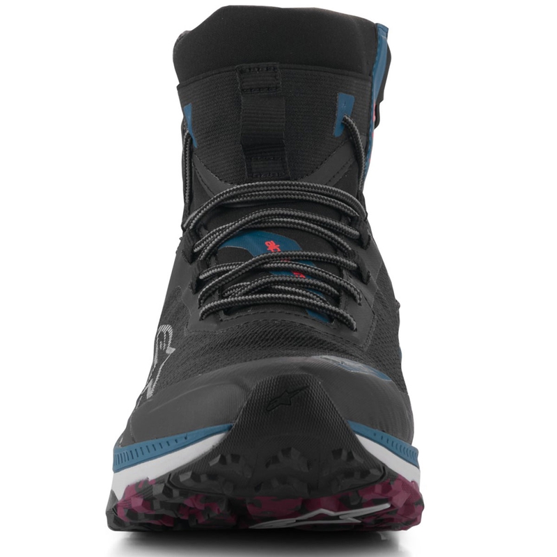 Botas de moto Alpinestars Speedforce XR en negro, azul, verde y gris