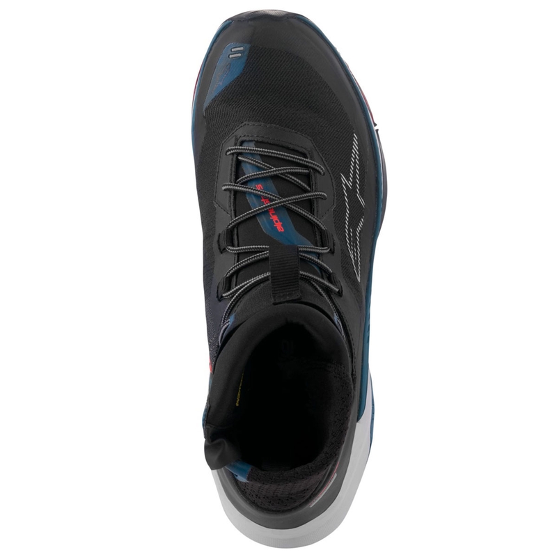 Botas de moto Alpinestars Speedforce XR en negro, azul, verde y gris