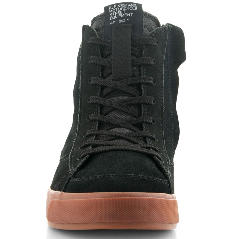 Botas de moto Alpinestars Stated de goma negra