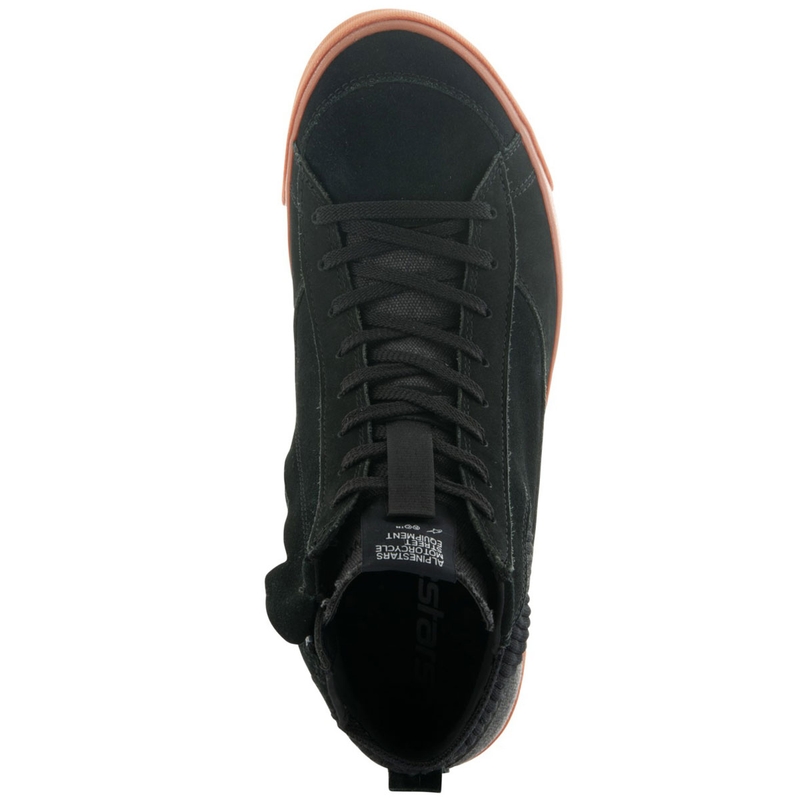 Botas de moto Alpinestars Stated de goma negra